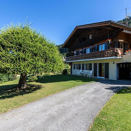 Rez De Chalet Calme Avec Terrasse - 2 Chambres, Proche Pistes A La Clusaz - Fr-1-437-10 ภายนอก รูปภาพ